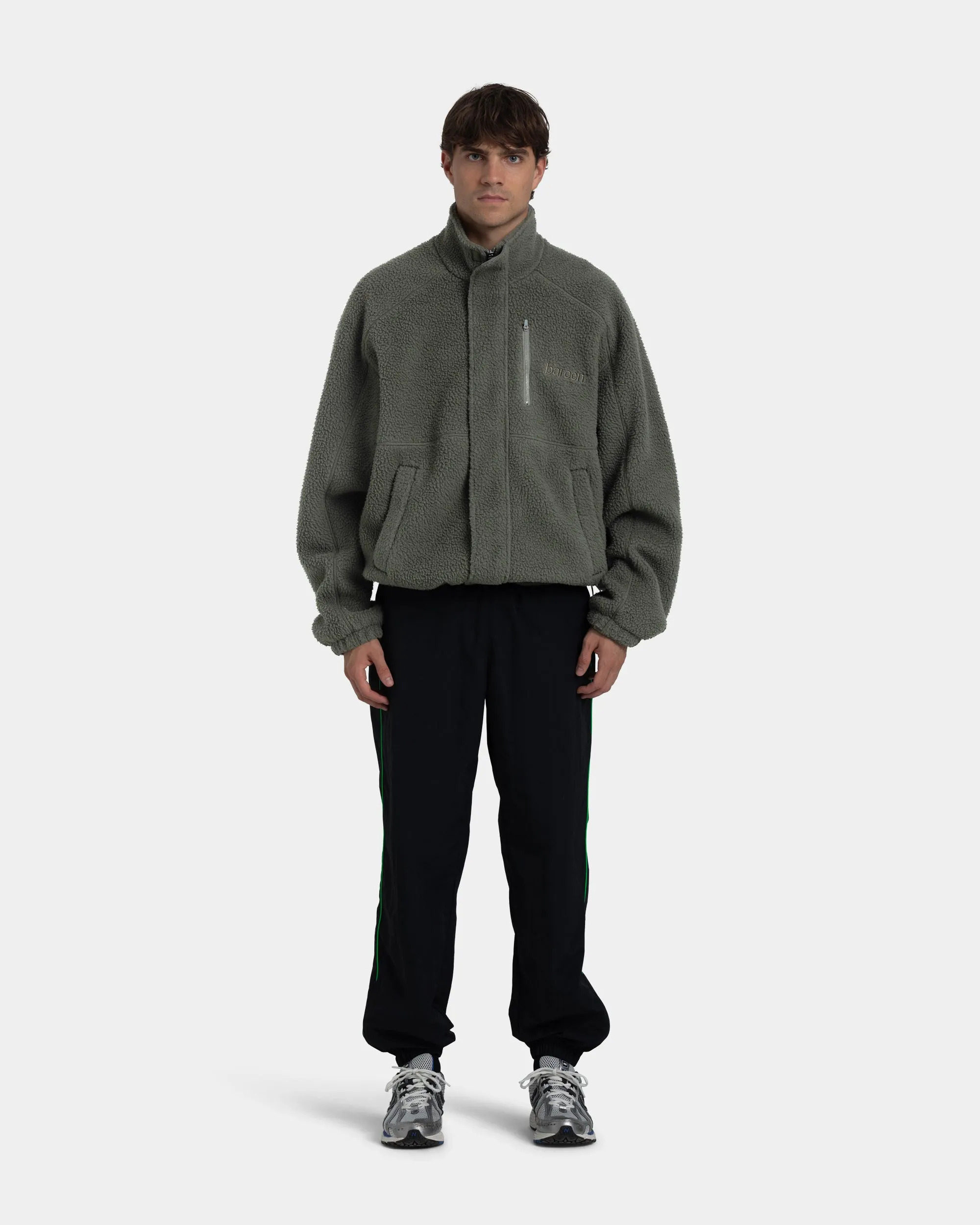 Fleece Jacket, Men (Castor Green)