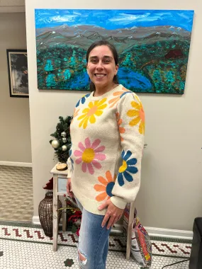 Flower Power Sweater