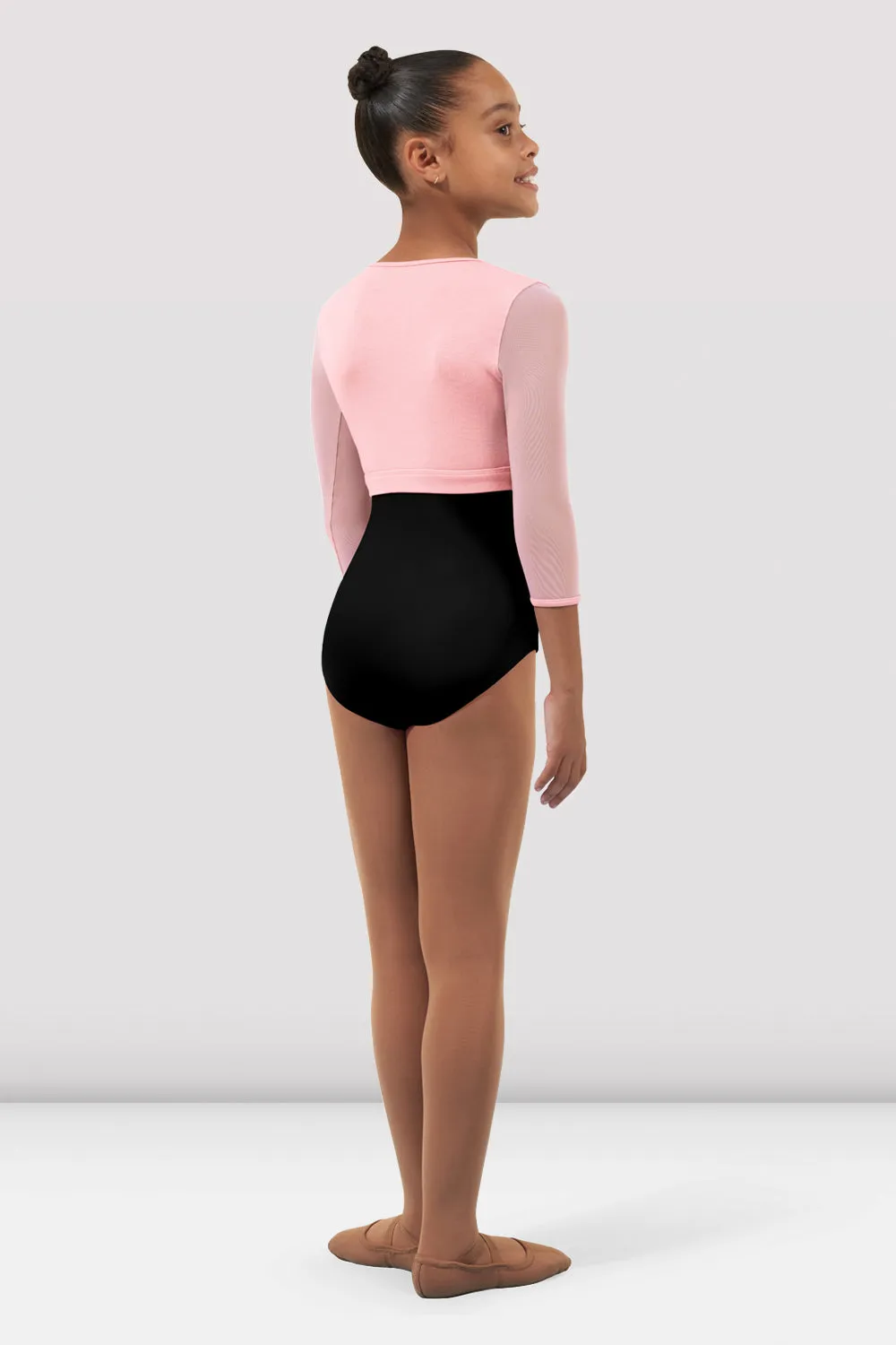 Girls Hayley 3/4 Sleeve Wrap Top