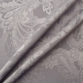 Grey Floral Jacquard