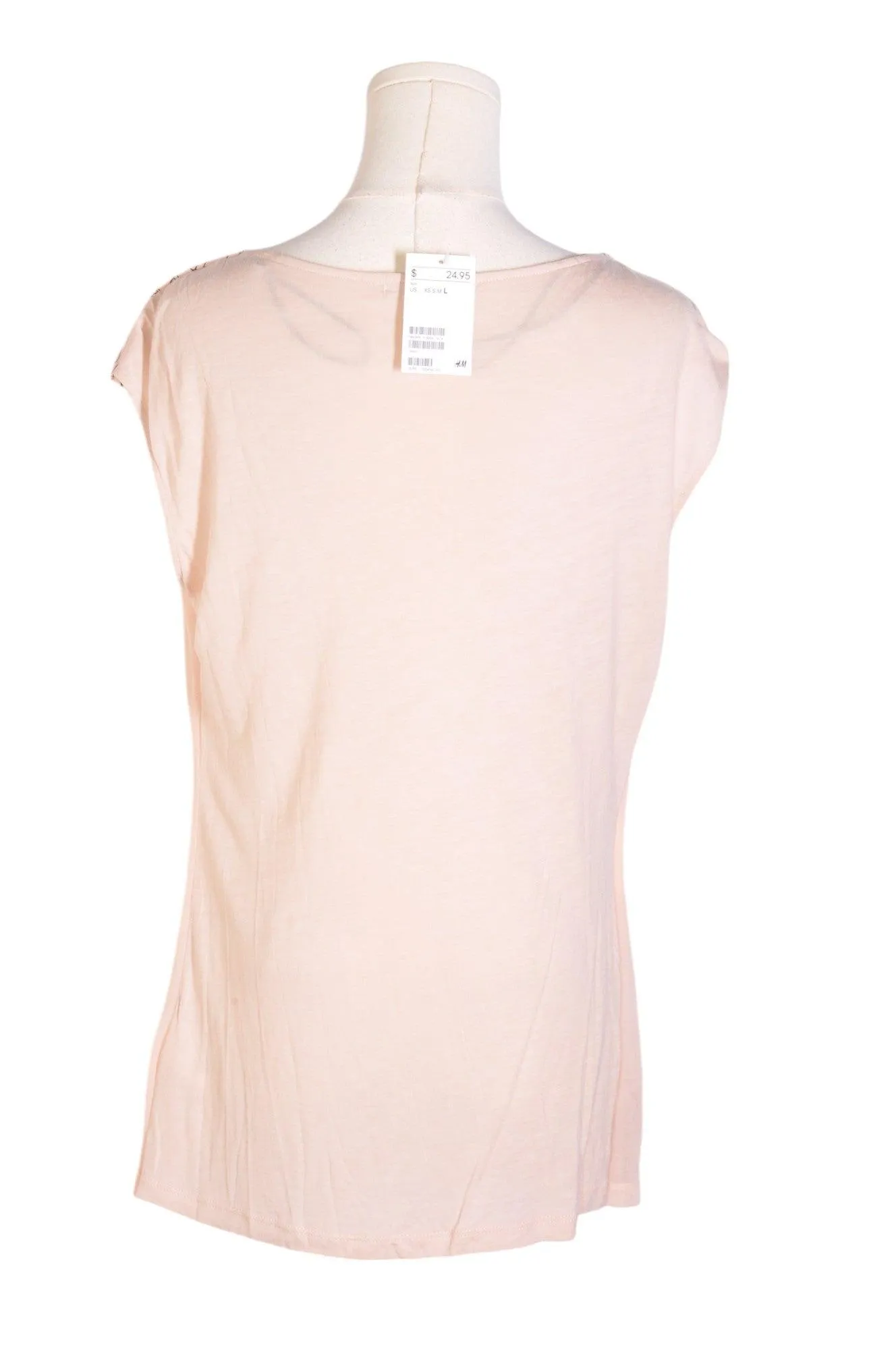 H&M Women Blouses Regular fit in Pink - L
