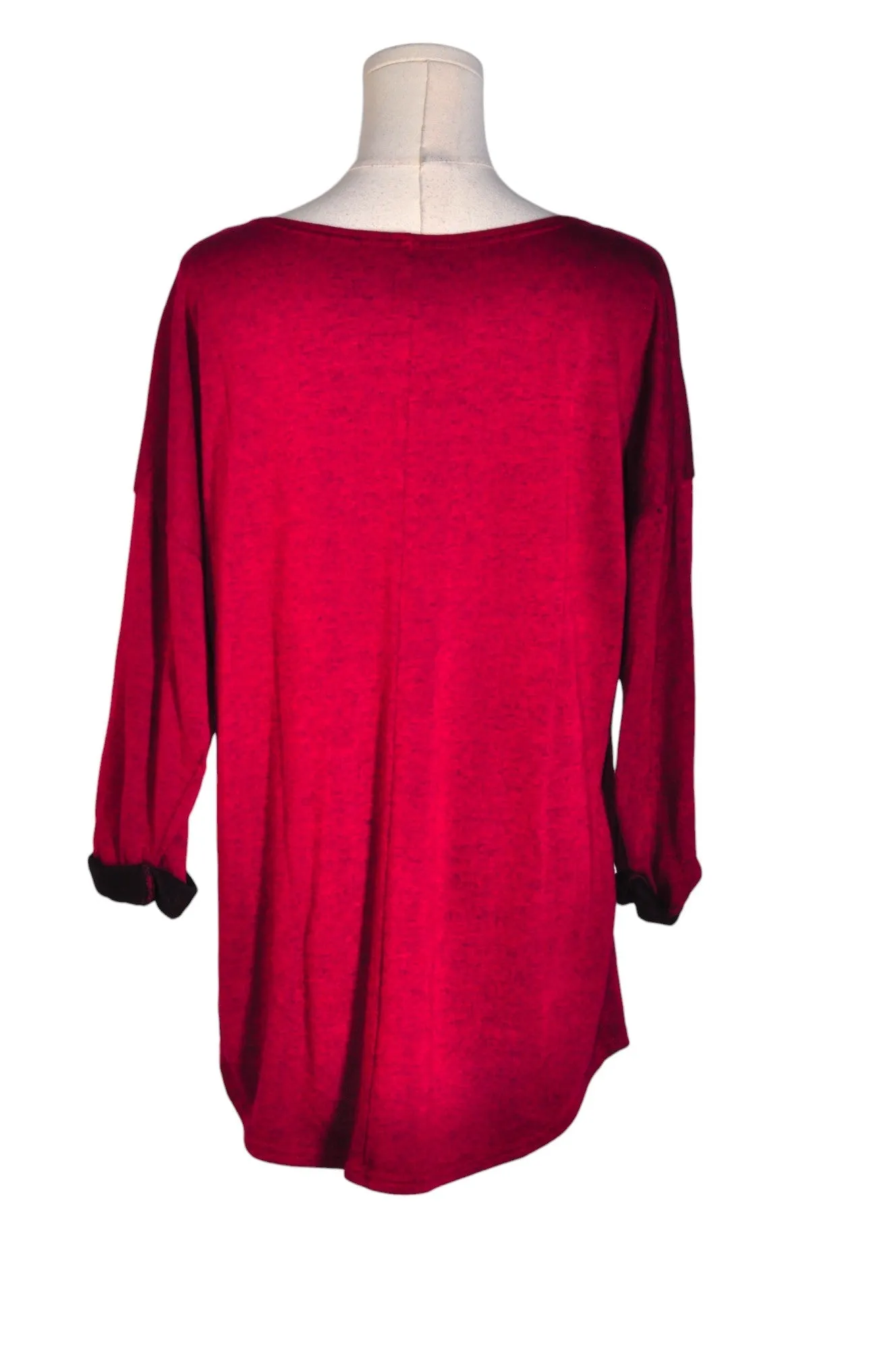 H&M Women Blouses Regular fit in Red - L