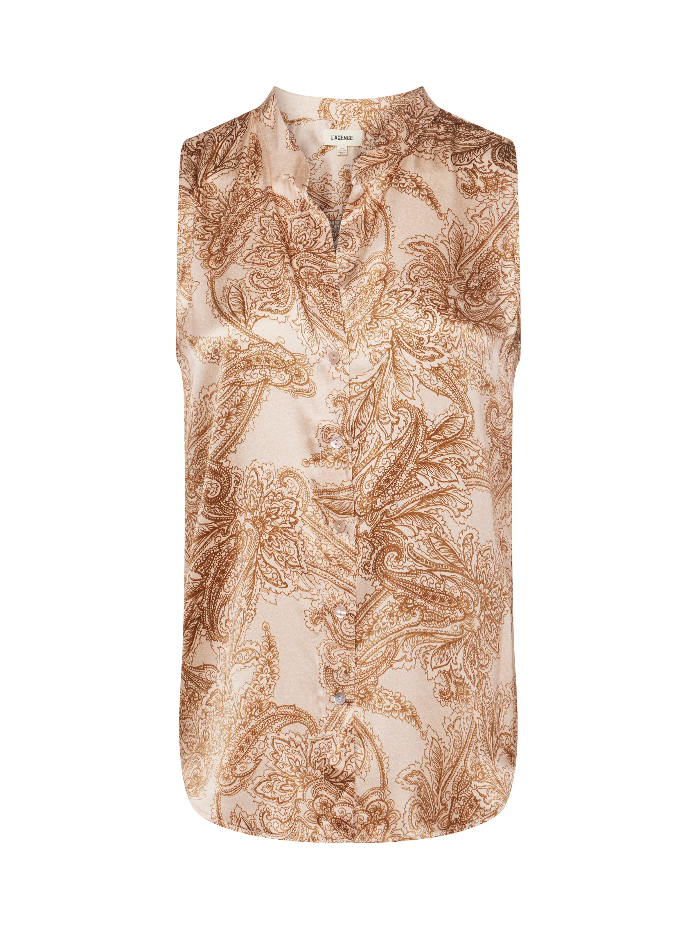 Hendrix Silk Sleeveless Blouse
