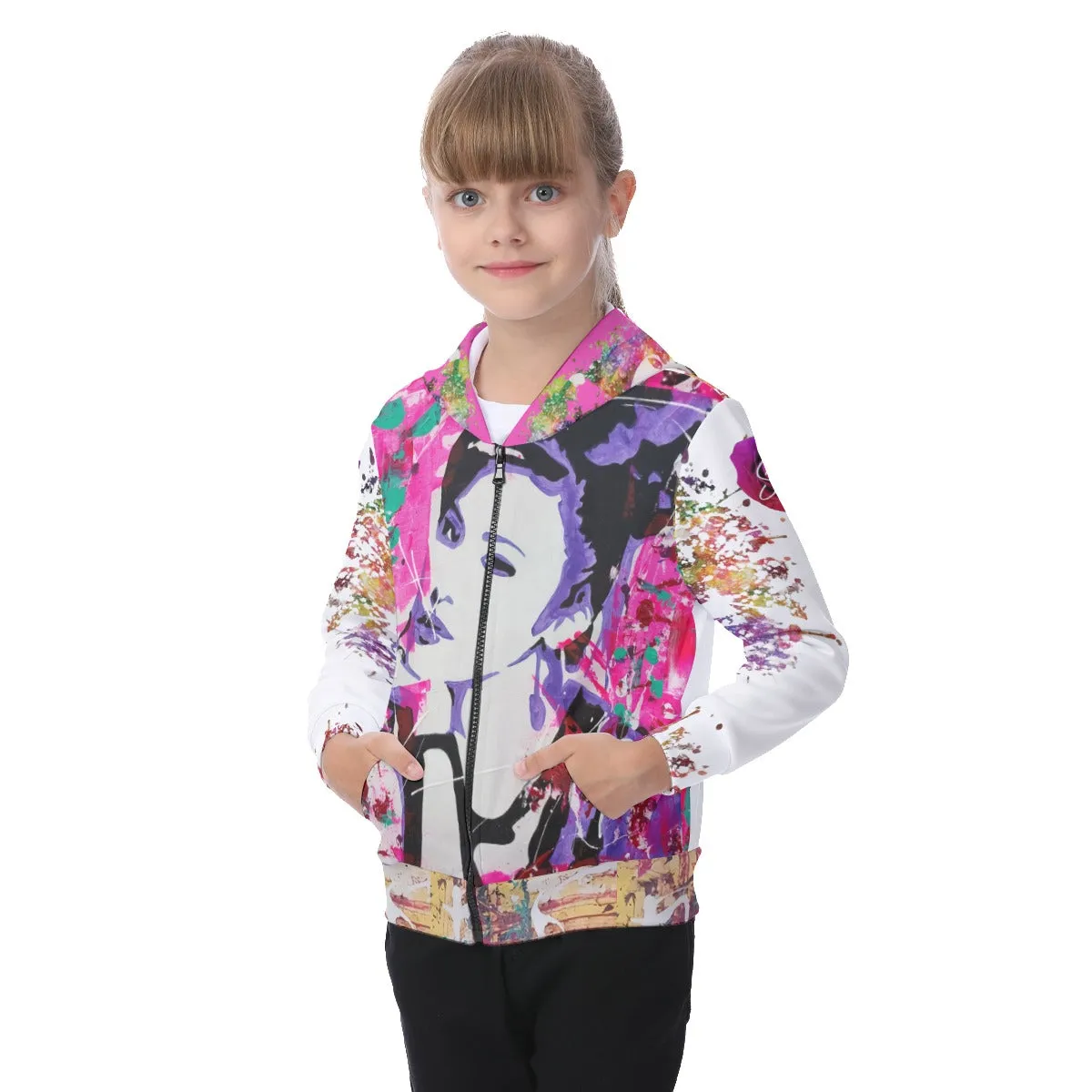 Kids Selena Zip Up Hoodie