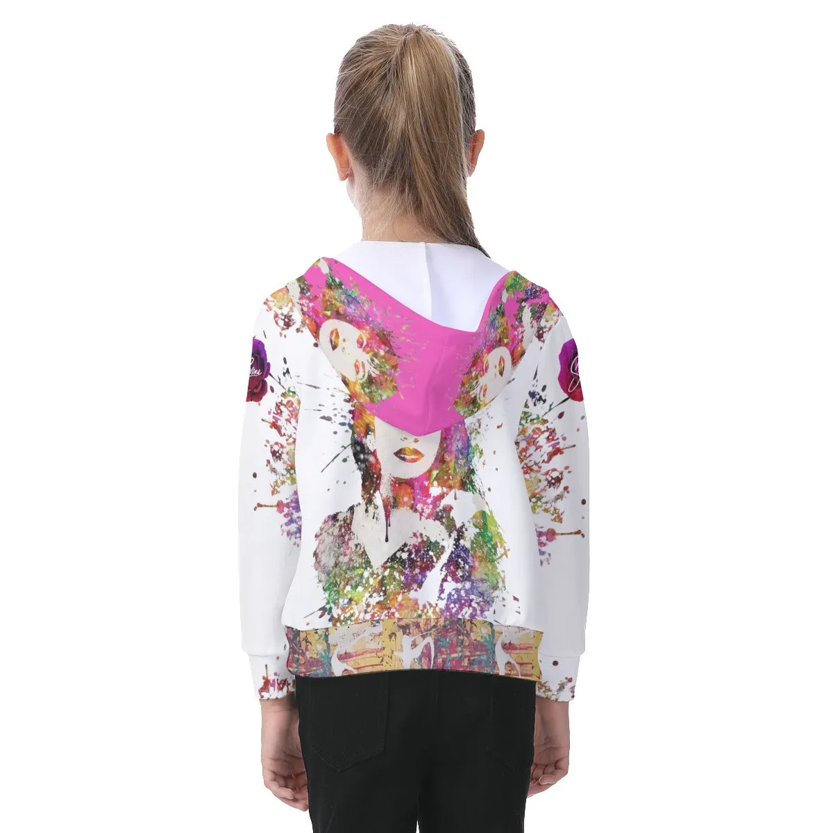 Kids Selena Zip Up Hoodie