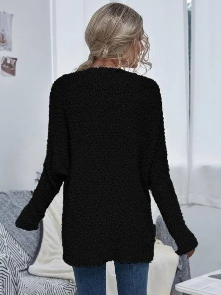 Knit Cardigan w/ Pockets