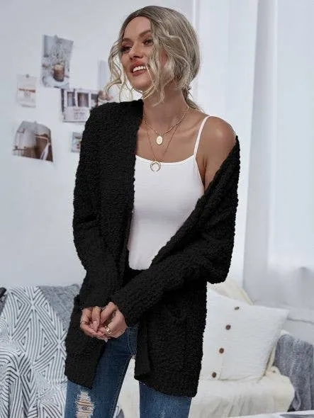 Knit Cardigan w/ Pockets