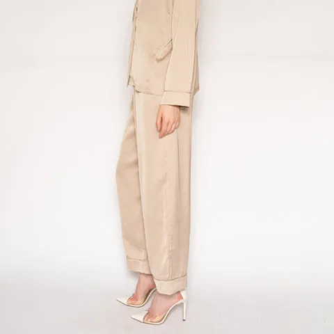 LatteLove Satin PJ Pant Set
