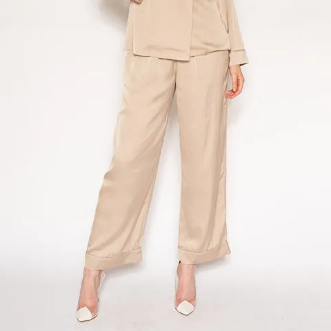 LatteLove Satin PJ Pant Set