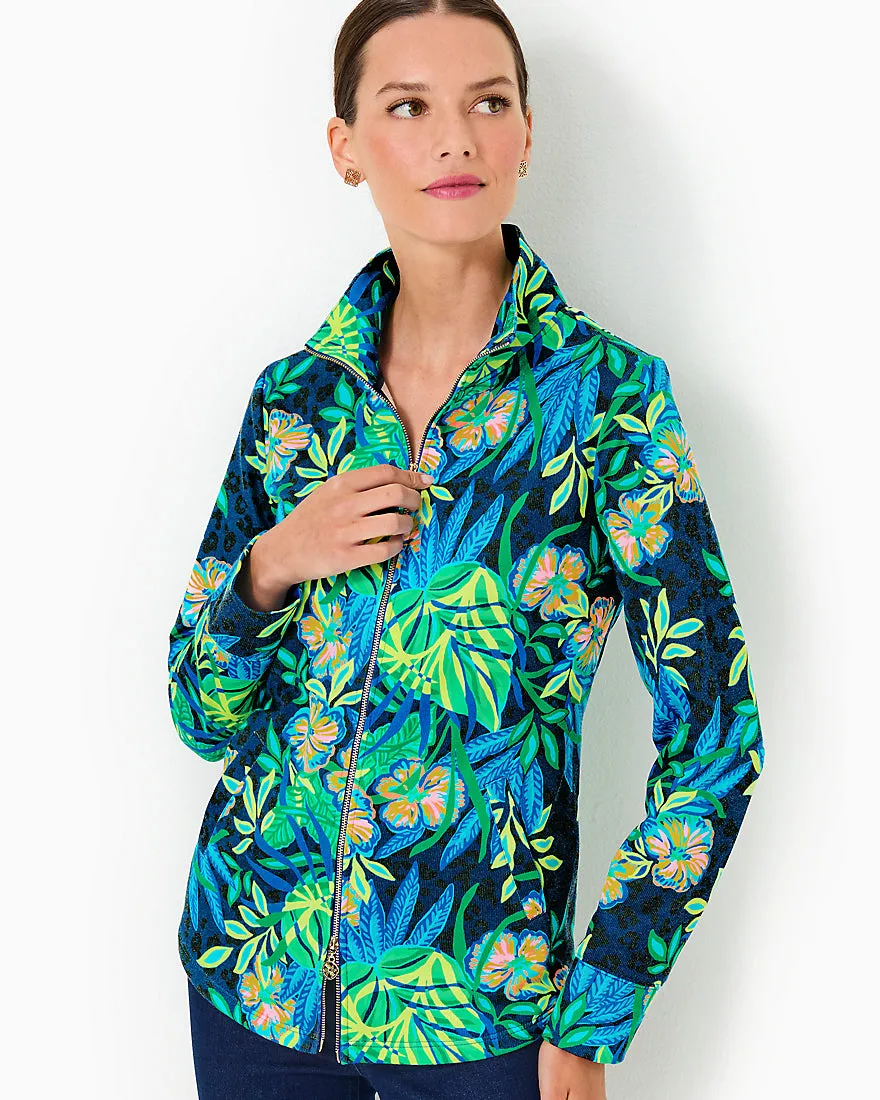 Leona Upf 50 Plus Zip Up Jacket
