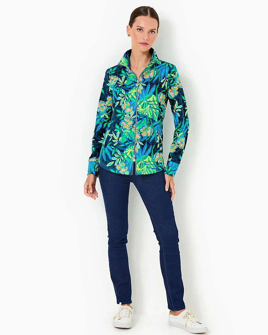 Leona Upf 50 Plus Zip Up Jacket