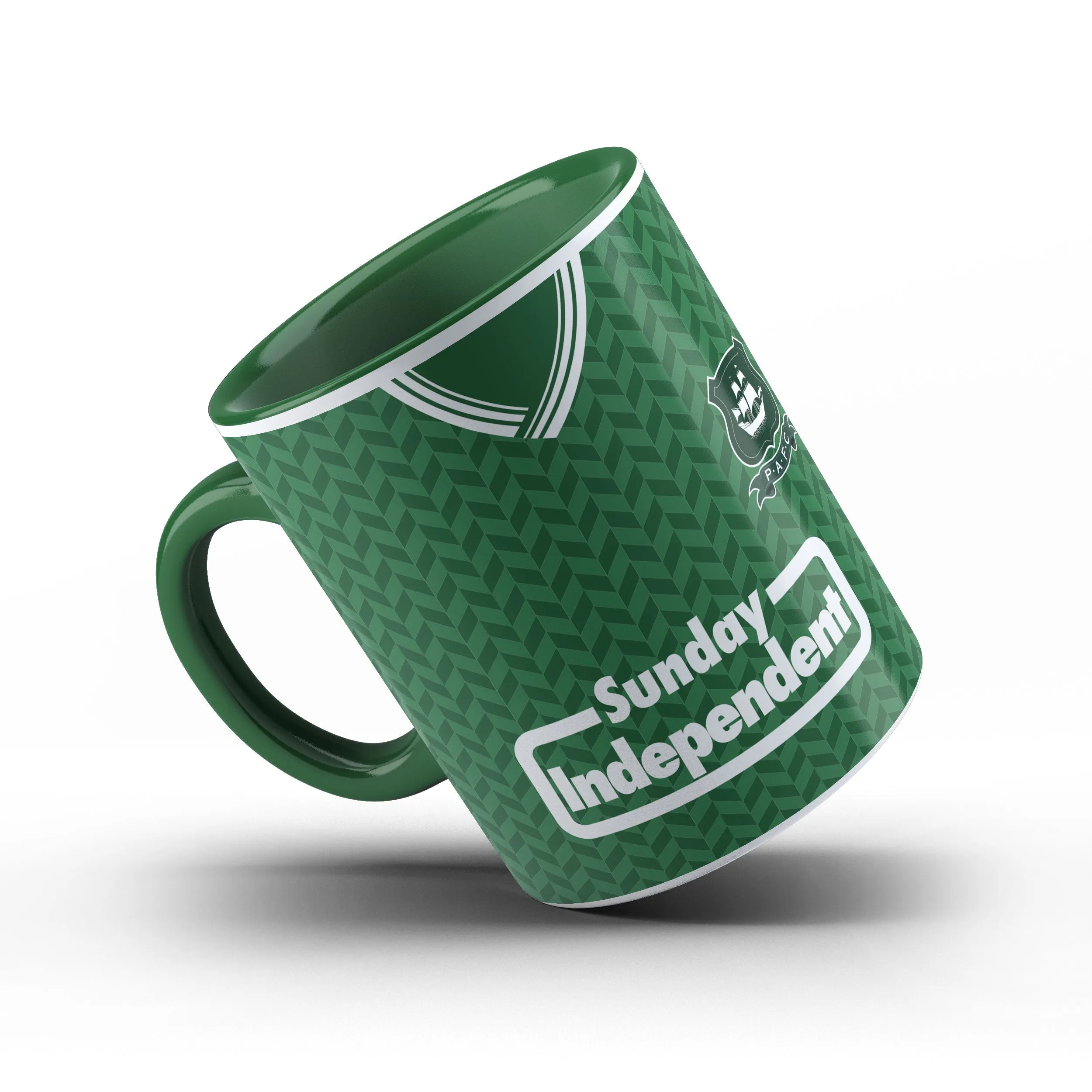 Limited Edition Plymouth Argyle 1988 Green Handle & Inner Mug