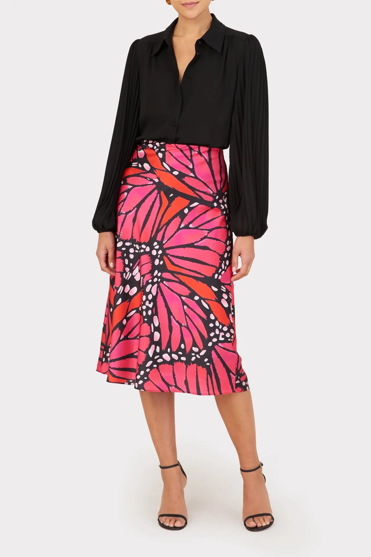 Lina Pleated Blouse