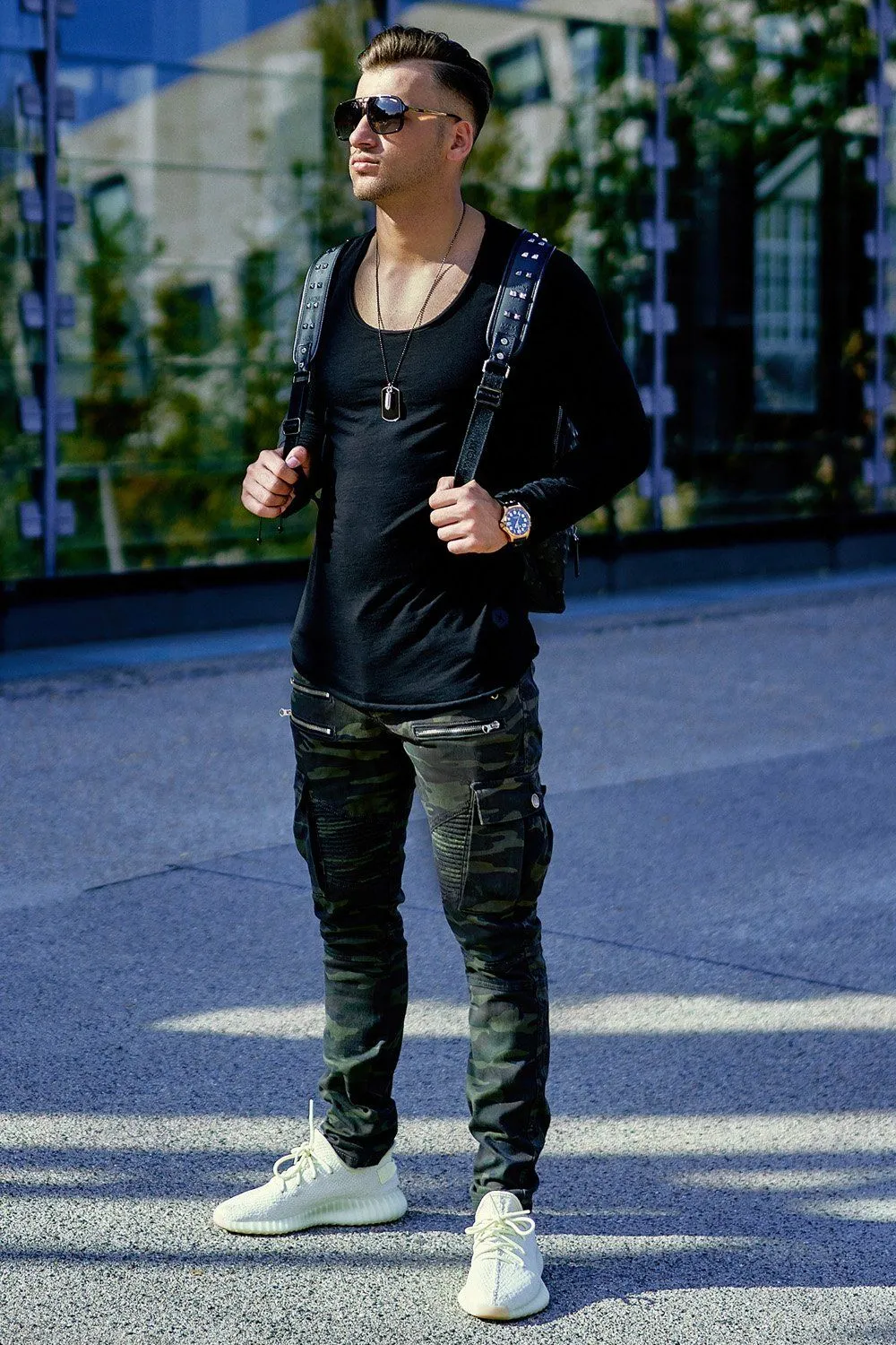 Longline Longsleeve Schwarz 7315