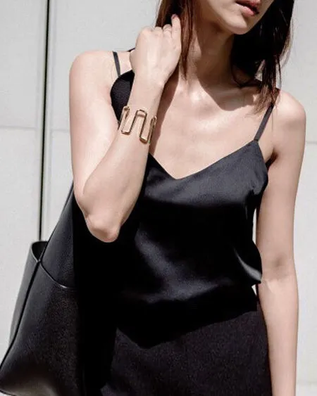 LUXE SILK SLIP TANK