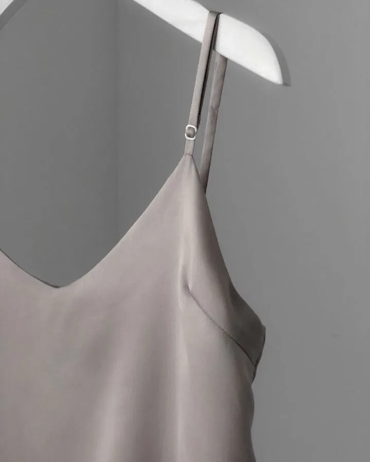 LUXE SILK SLIP TANK