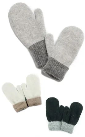 MG0012 Two-Tone Mittens (12pcs Pack)