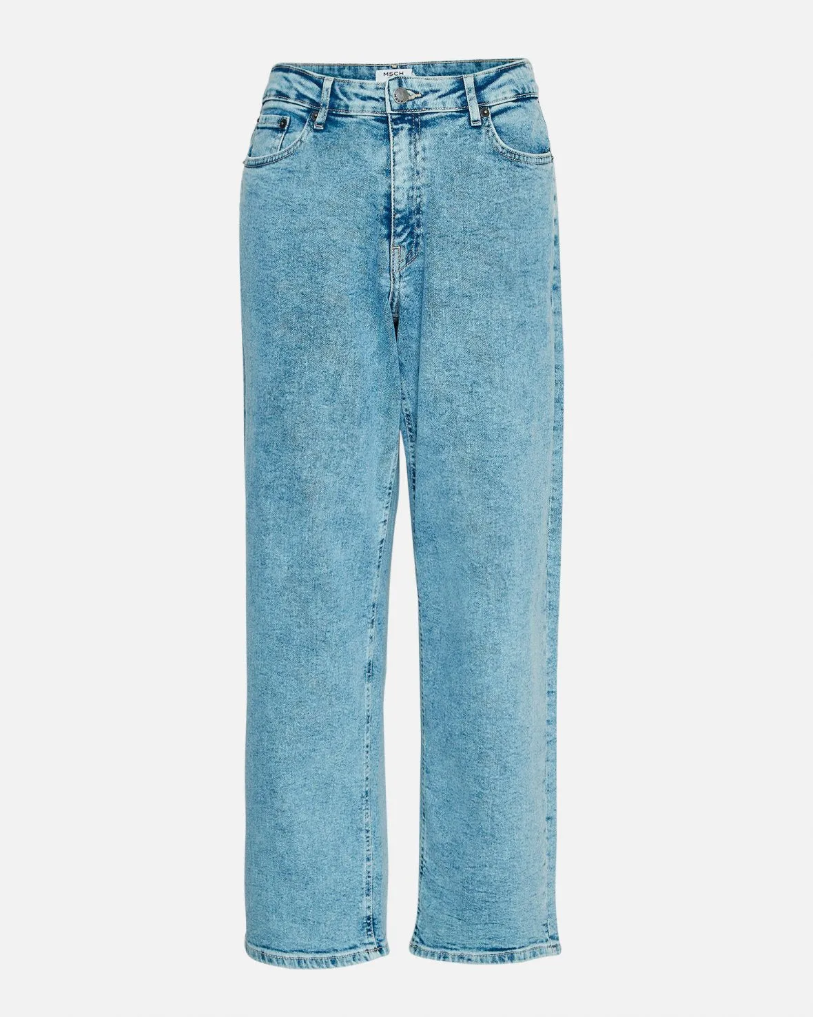 MSCH Eike Rikka Ankle Jeans in Light Blue Wash