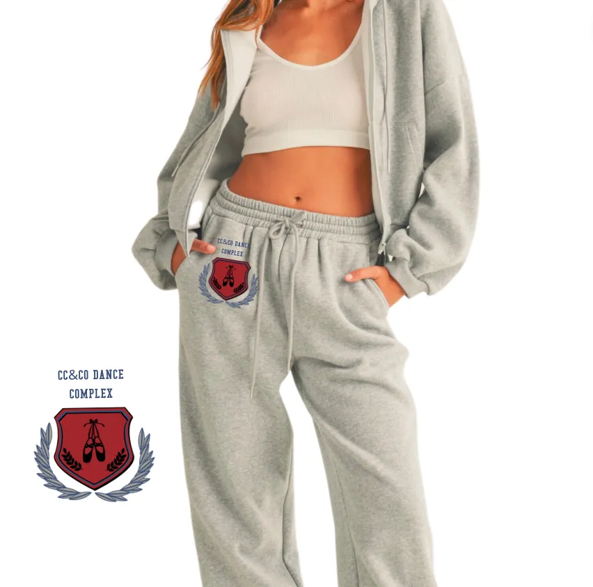 Oversized Zip Up & Jogger Set