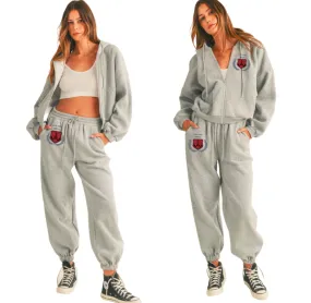 Oversized Zip Up & Jogger Set