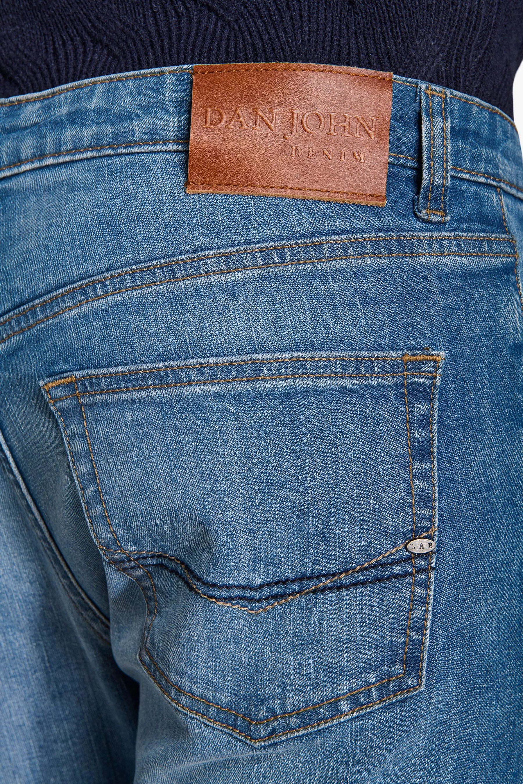 Pantalone denim blu chiaro