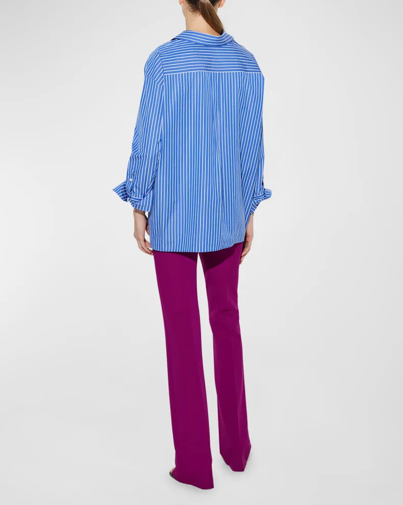 PETRA5BOLD54 Boyfriend bold striped shirt