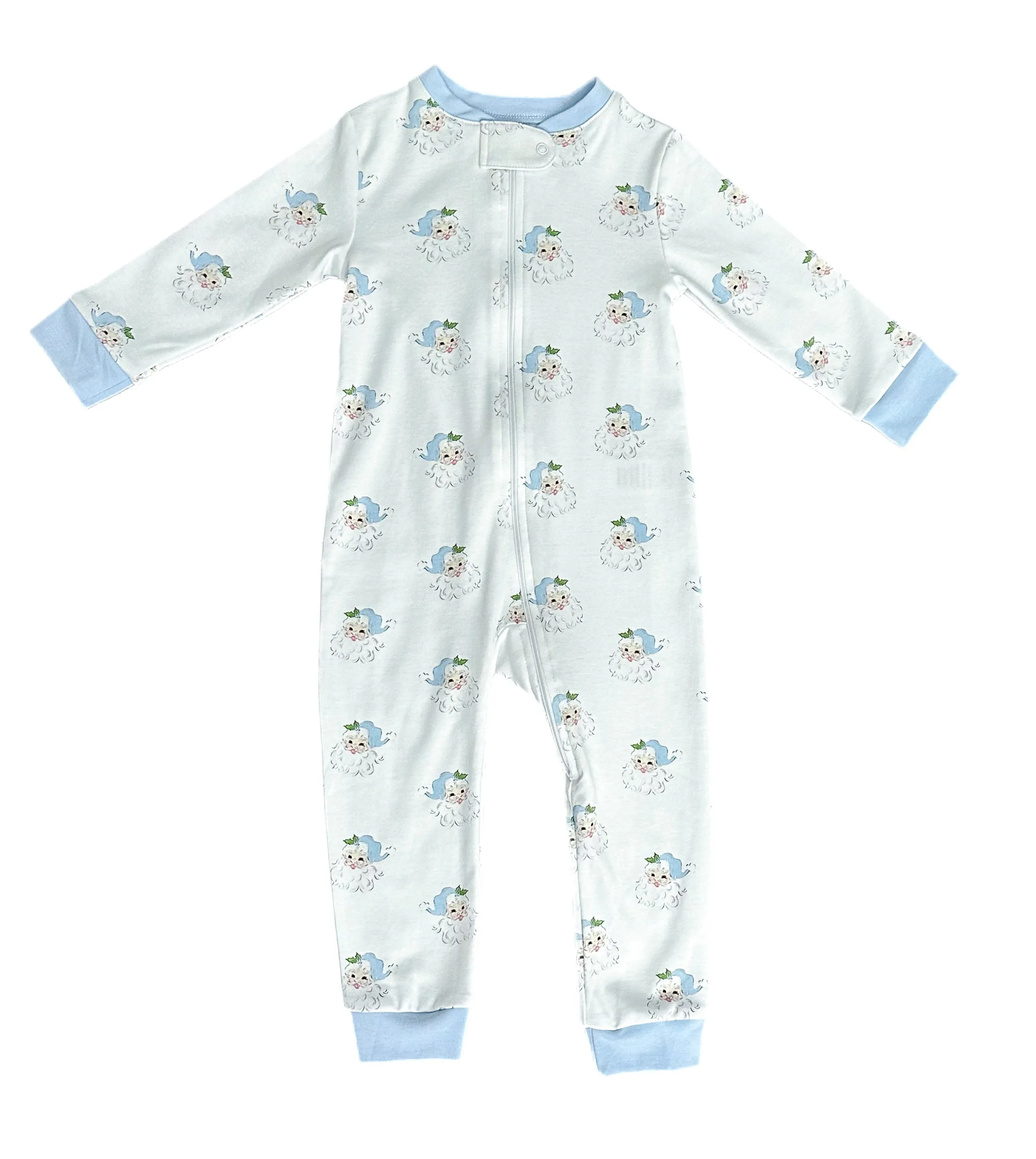 Santa Zip Up Jammie
