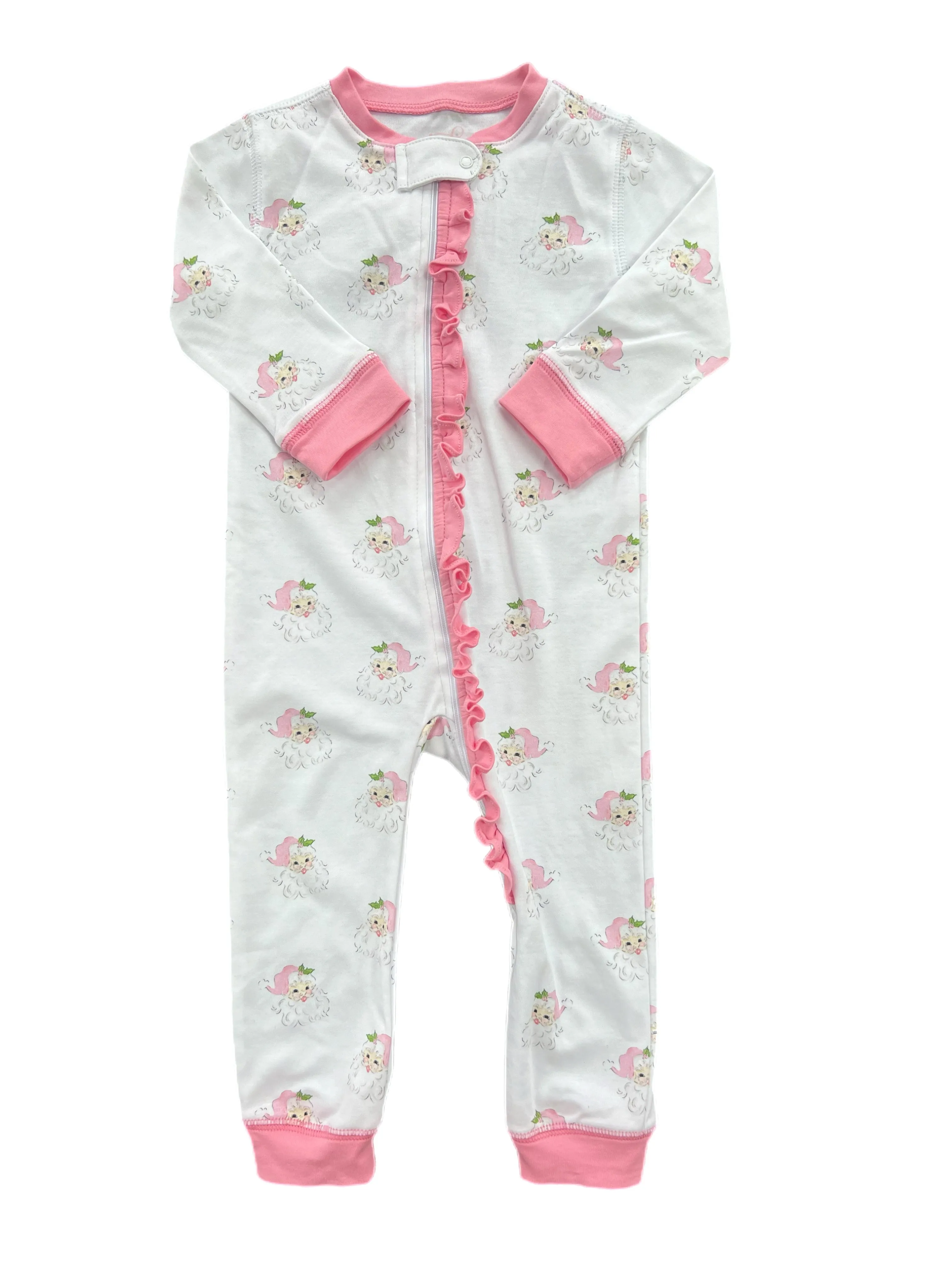 Santa Zip Up Jammies