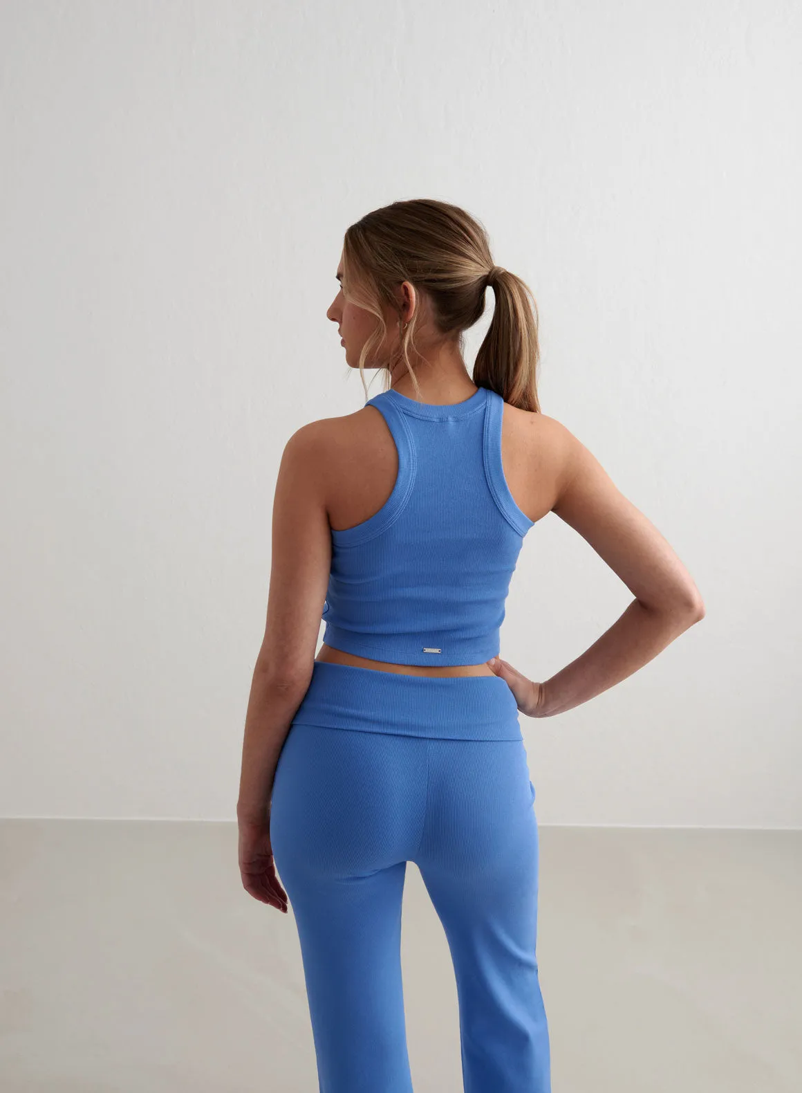 Sea Ease Ribbed Tank Top