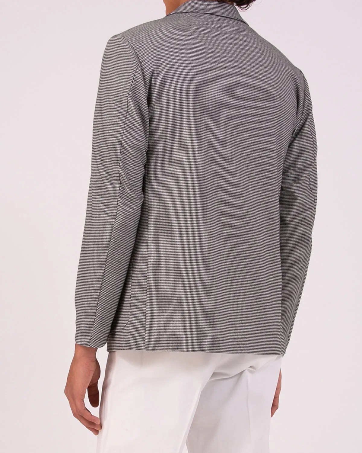 Single Breasted Jacket - Houndstooth