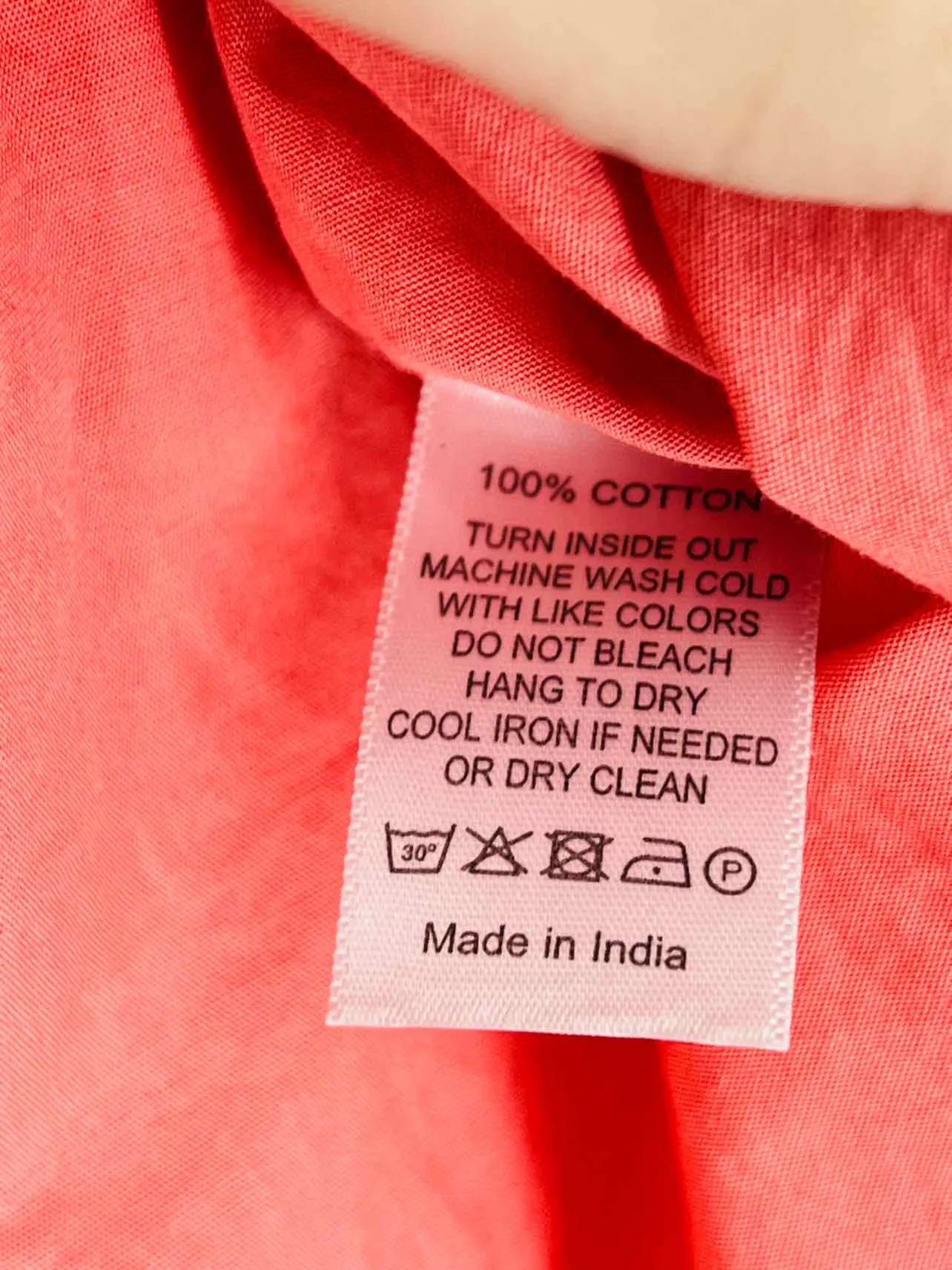 Size XL Coral Puff Sleeve Pleated Designer Top-Short Sleeve