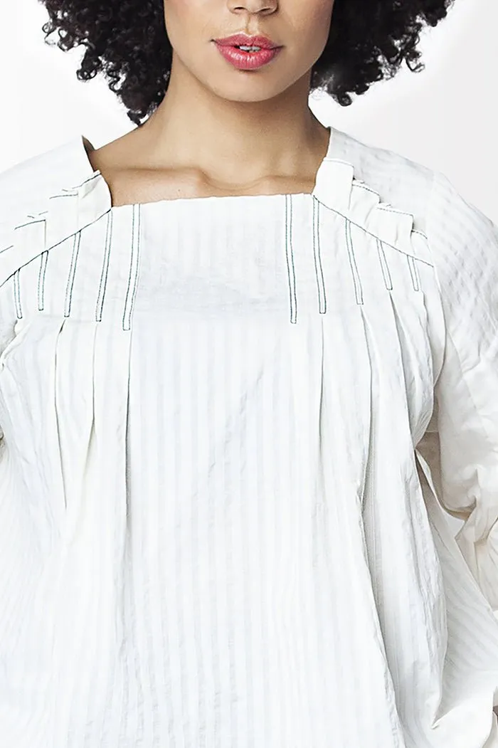 Sue Pleated Blouse