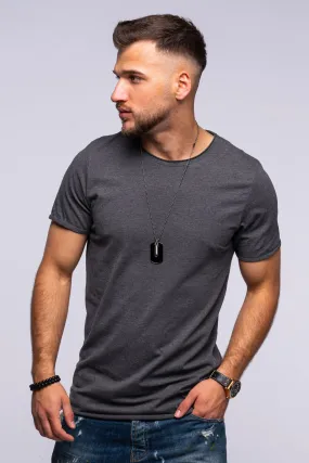 T-Shirt INFINITY O-Neck dunkelgrau