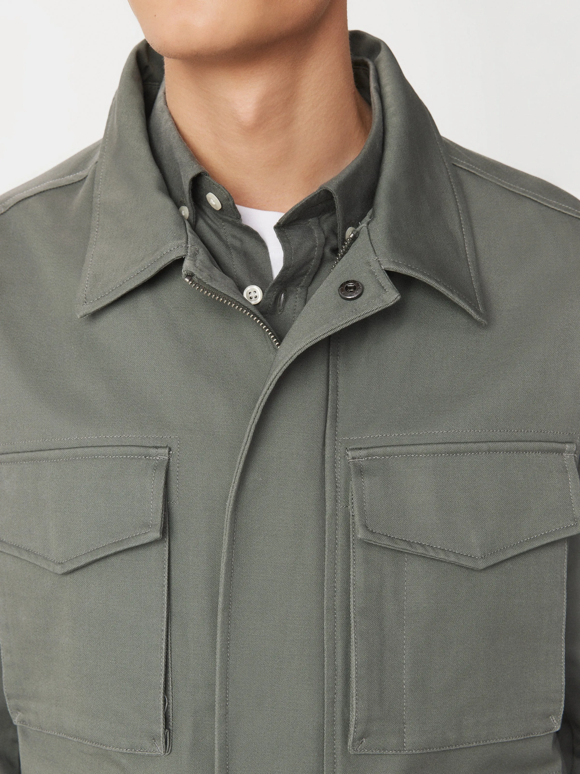 The Field Jacket in Boreal Green