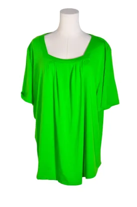 UNBRANDED Women Blouses Regular fit in Green - 3XL