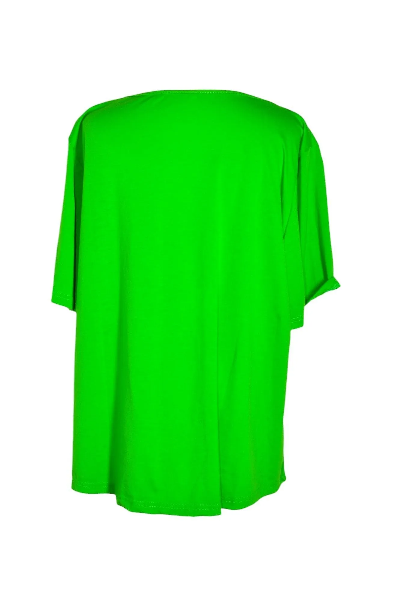 UNBRANDED Women Blouses Regular fit in Green - 3XL