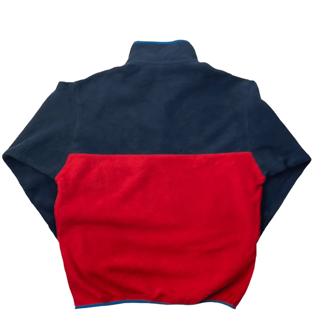 Vintage 90s Blue   Red Patagonia Synchilla Fleece - Large