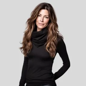 Wool or organic cotton cowl top